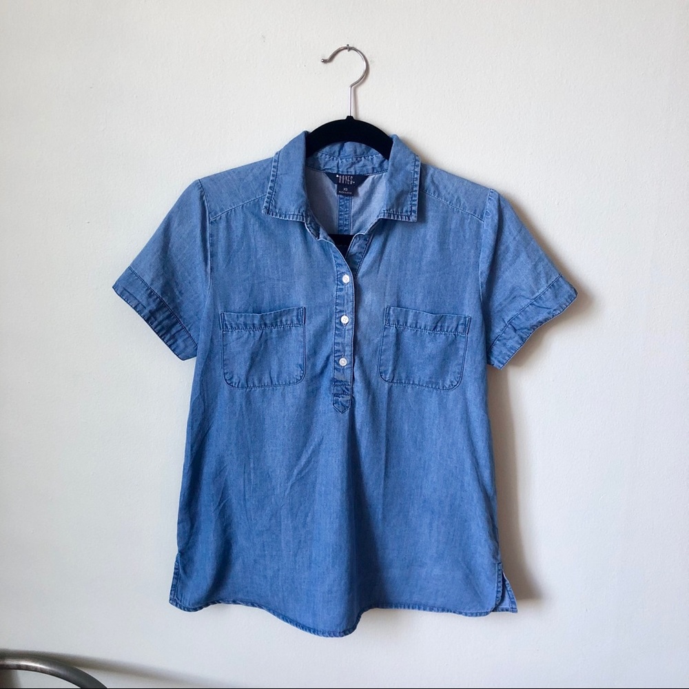 HAYES Relaxed Chambray Shirt